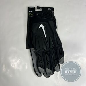 Nike Promo SM D-Tack 6.0 FG NFL Leather Football Gloves PGF945-017 Black 3XL